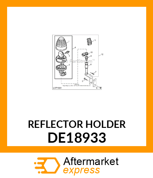 Reflector Holder DE18933