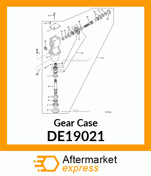 GEARCASE DE19021