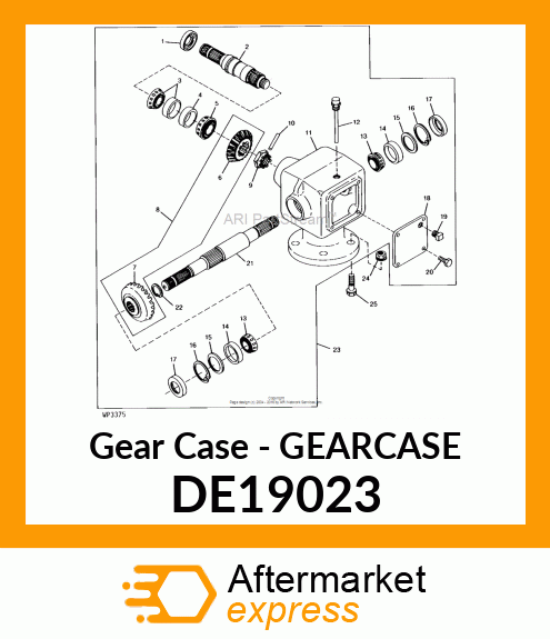 Gear Case DE19023