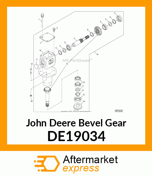 BEVEL GEAR DRIVE DE19034