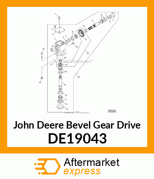 Bevel Gear Drive DE19043