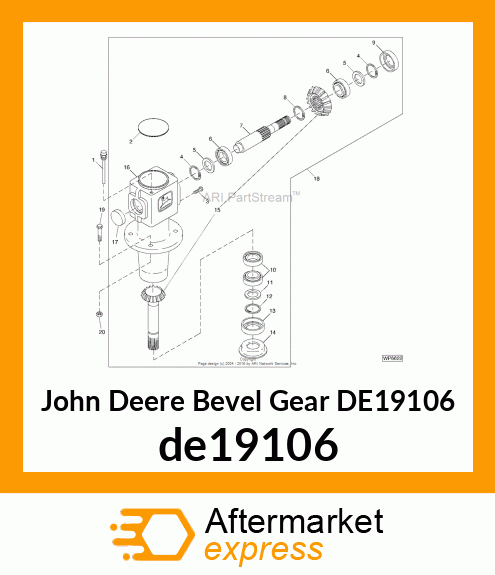 BEVEL GEAR DRIVE de19106