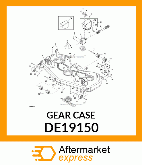 SUBS TO TCA21759 (BEVEL GEAR DRIVE) DE19150