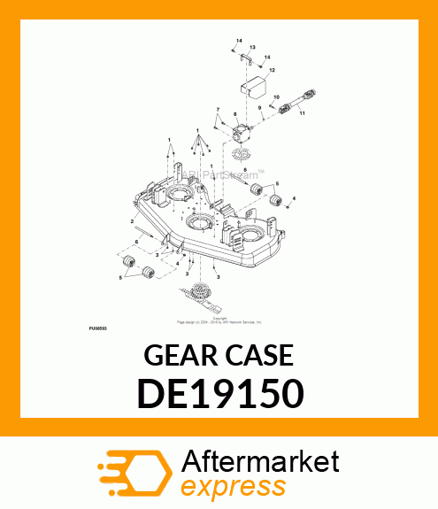 SUBS TO TCA21759 (BEVEL GEAR DRIVE) DE19150