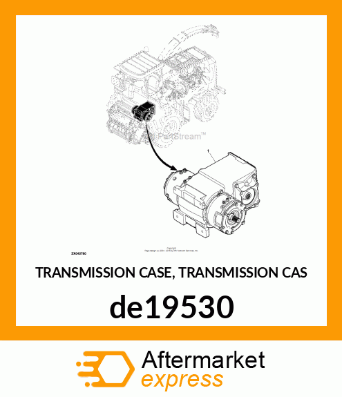 TRANSMISSION CASE, TRANSMISSION CAS de19530