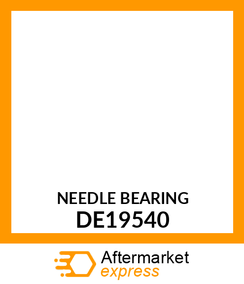 NEEDLE BEARING DE19540