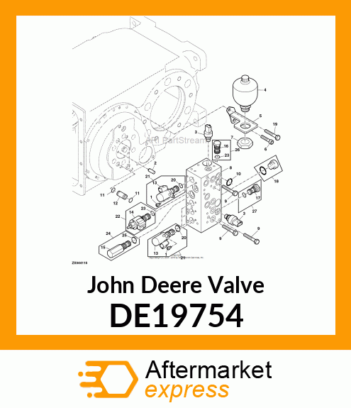 VALVE ASSEMBLY SV1 (SOLO REPUESTOS) DE19754