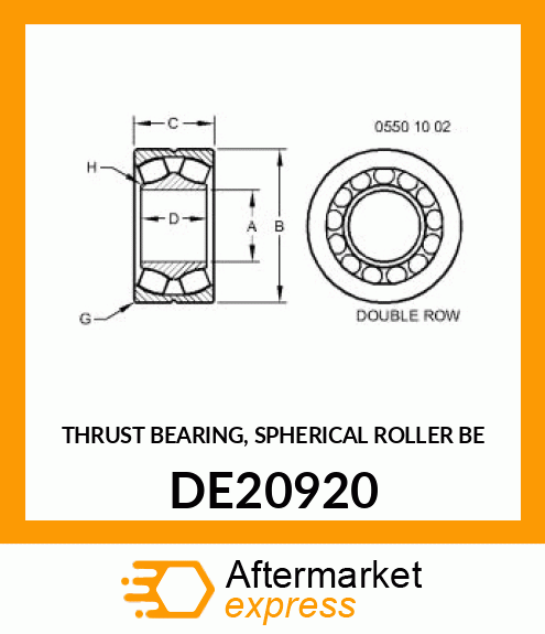 Thrust Bearing DE20920