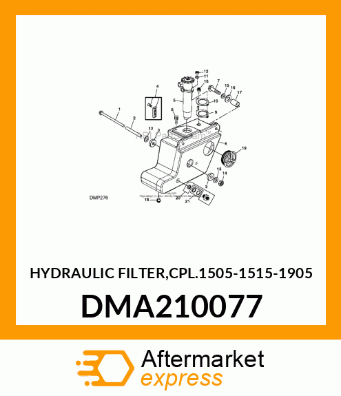 HYDRAULIC FILTER,CPL.1505 DMA210077