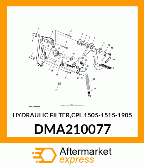 HYDRAULIC FILTER,CPL.1505 DMA210077