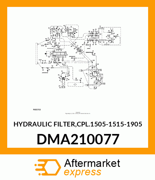 HYDRAULIC FILTER,CPL.1505 DMA210077