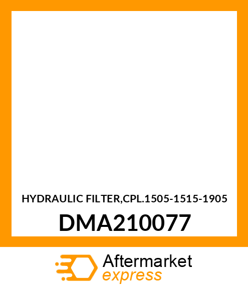 HYDRAULIC FILTER,CPL.1505 DMA210077