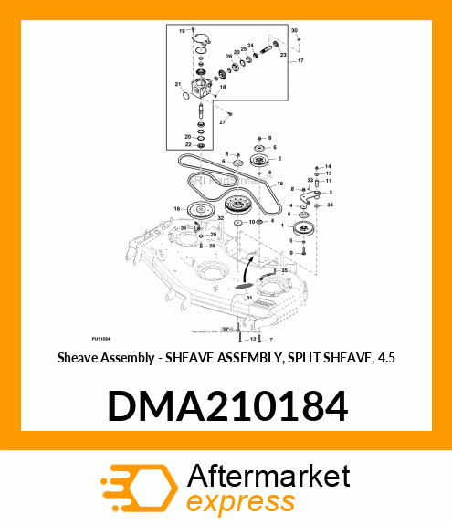 Pulley DMA210184