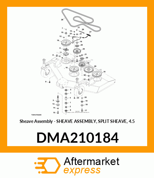 Pulley DMA210184