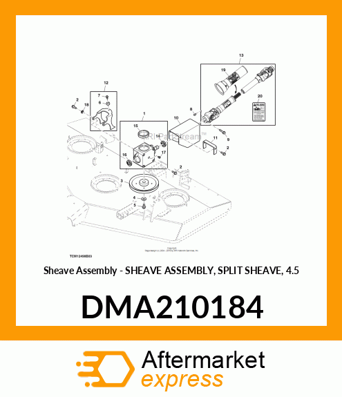 Pulley DMA210184