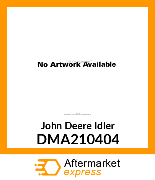 Idler DMA210404