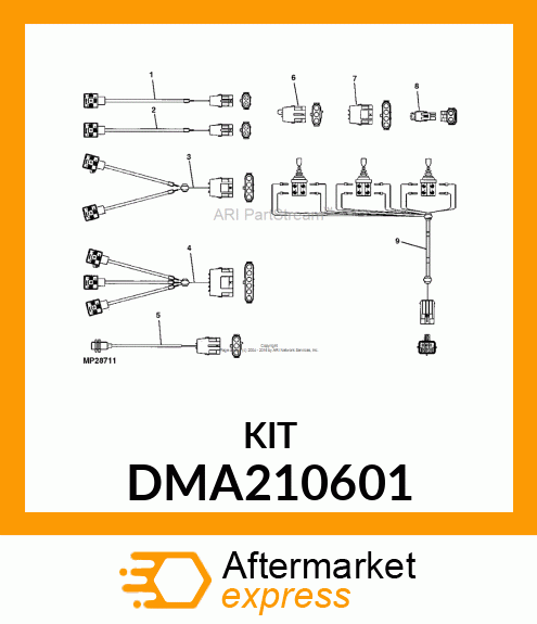 PROXIMITY SWITCH WITH WIRE DMA210601