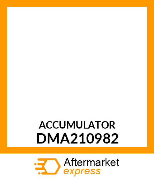 Hydraulic Accumulator DMA210982