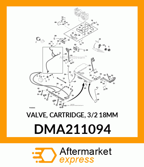 VALVE, CARTRIDGE, 3/2 (18MM) DMA211094