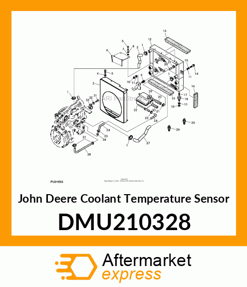 Coolant Temperature Sensor DMU210328