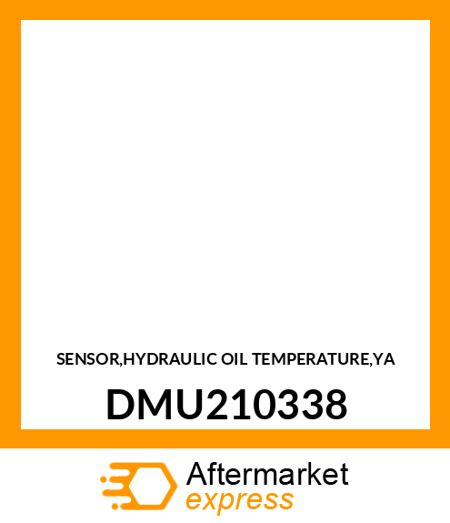 SENSOR,HYDRAULIC OIL TEMPERATURE,YA DMU210338