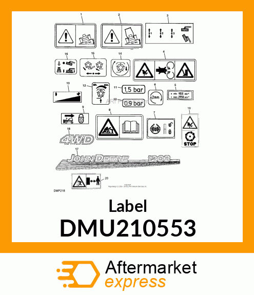 Label DMU210553