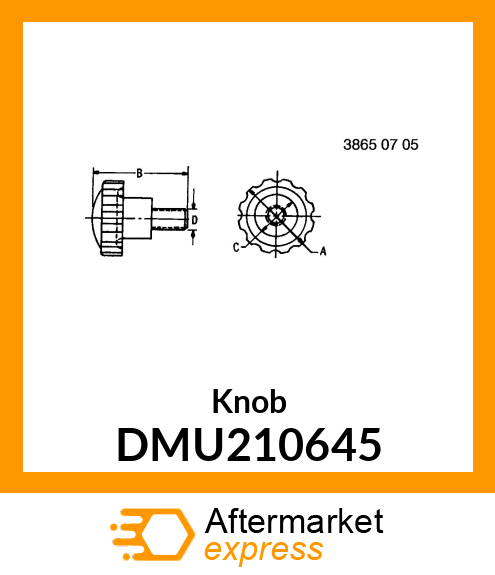 Knob DMU210645