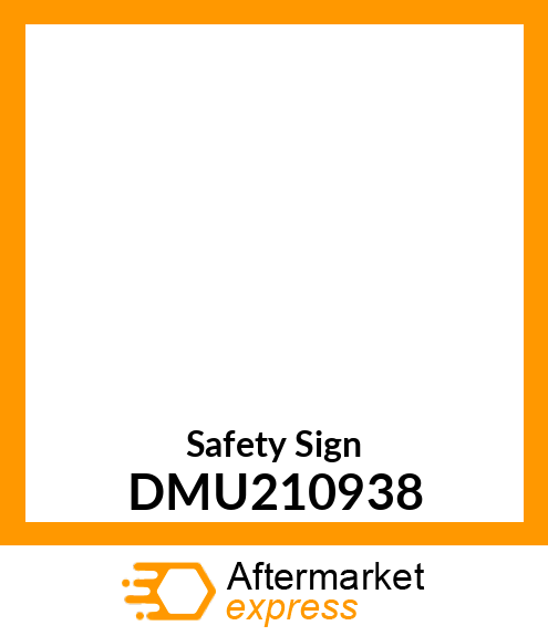 Safety Sign DMU210938
