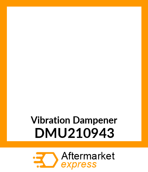 Vibration Dampener DMU210943