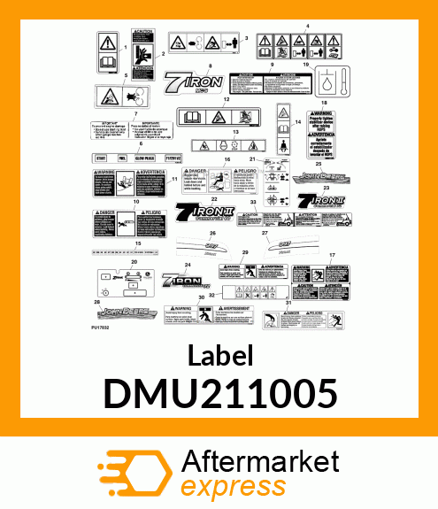 Label DMU211005