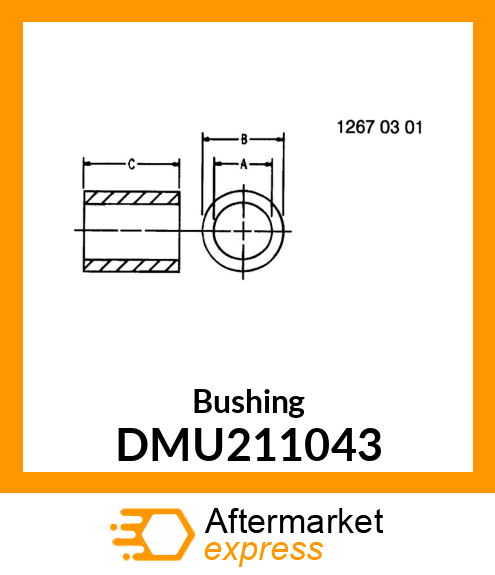 Bushing DMU211043