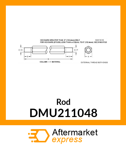 Rod DMU211048