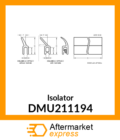 Isolator DMU211194