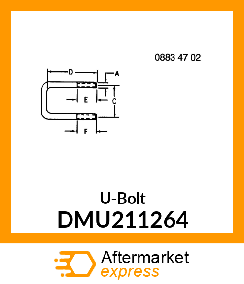 U-Bolt DMU211264
