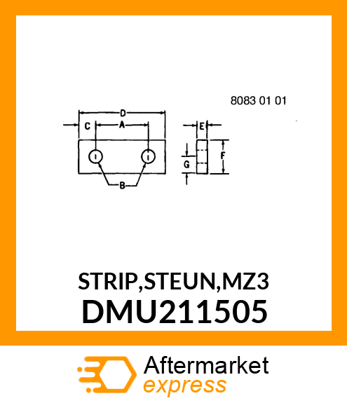 STRIP,STEUN,MZ3 DMU211505