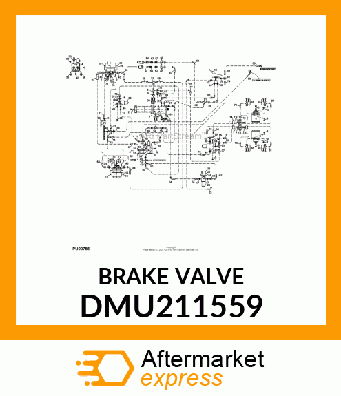 BRAKE VALVE DMU211559