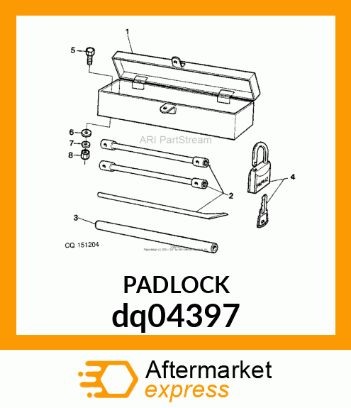 PADLOCK dq04397