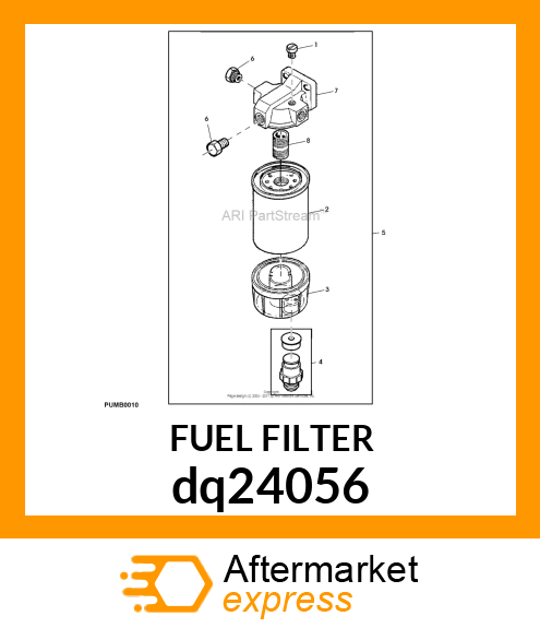 FUEL FILTER dq24056