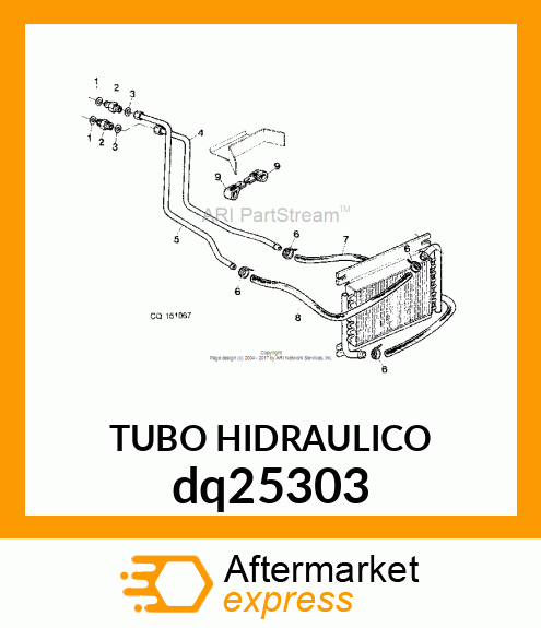 TUBO HIDRAULICO dq25303