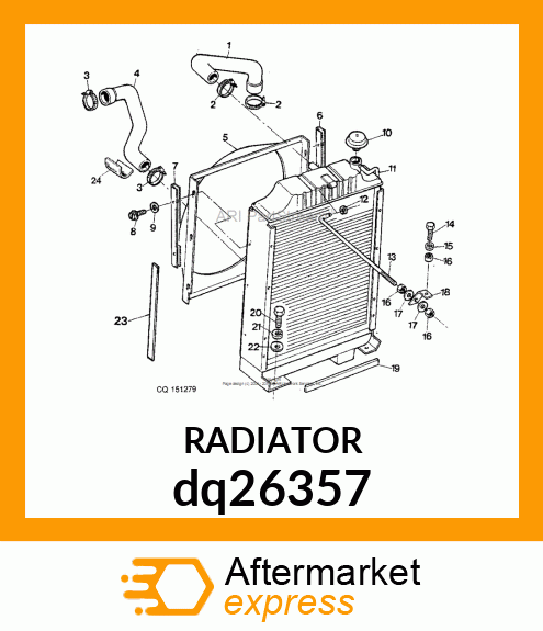 RADIATOR dq26357