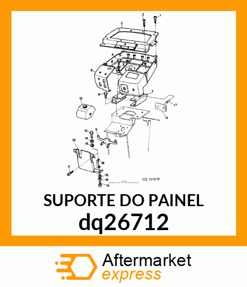 SUPORTE DO PAINEL dq26712