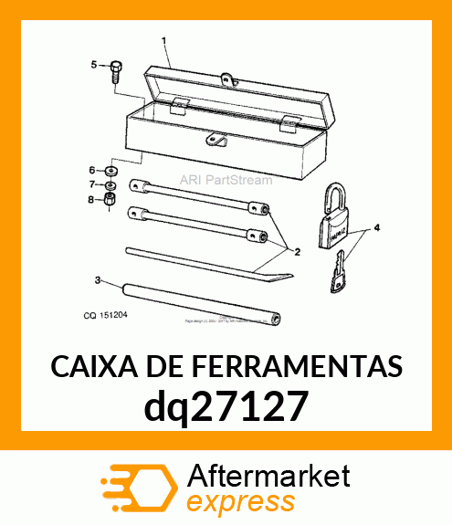 CAIXA DE FERRAMENTAS dq27127