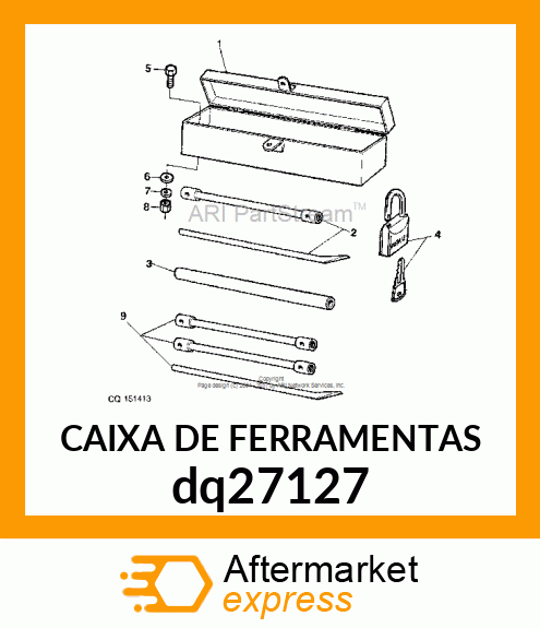 CAIXA DE FERRAMENTAS dq27127