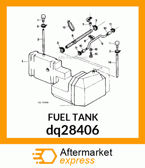 FUEL TANK dq28406