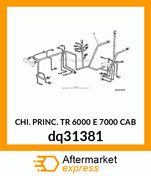 CHI. PRINC. TR 6000 E 7000 CAB dq31381