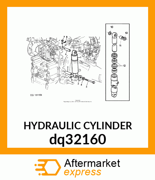 HYDRAULIC CYLINDER dq32160