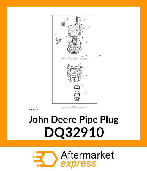 Pipe Plug DQ32910