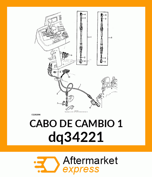 CABO DE CAMBIO 1 dq34221