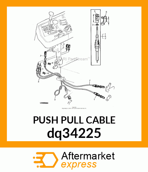 PUSH PULL CABLE dq34225