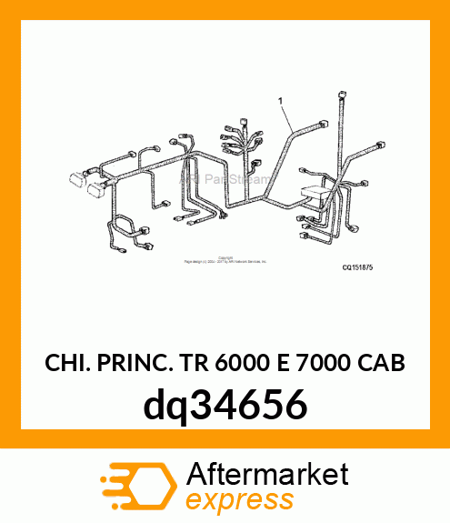 CHI. PRINC. TR 6000 E 7000 CAB dq34656